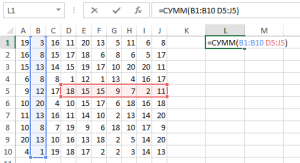 Средняя абсолютная ошибка в excel